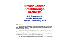 Desktop Screenshot of breastcancercover-up.com